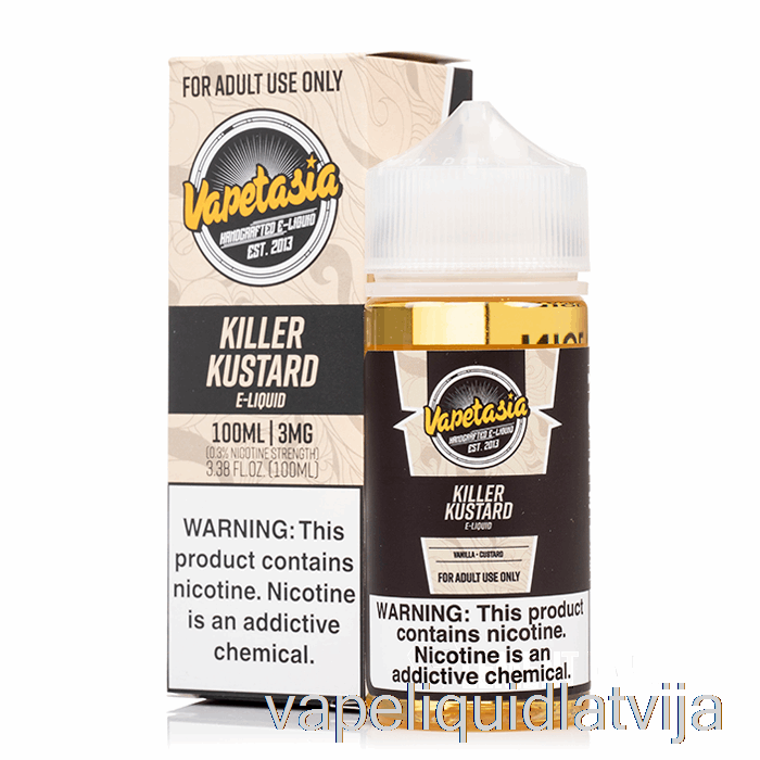 Killer Kustard - Vapetasia - 100ml 0mg Vape šķidrums